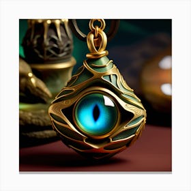 Fantasy Art: Dragon's Eye Canvas Print