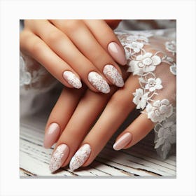 Wedding Nails Canvas Print