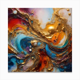 Abstract Painting 5 Canvas Print