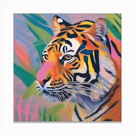 Tiger in the Wild Canvas Print