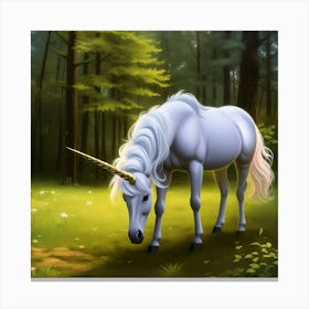 Unicorn's Solace Canvas Print