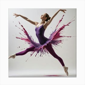 Ballet Dancer 1 Canvas Print