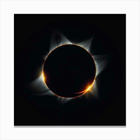 Solar Eclipse Canvas Print