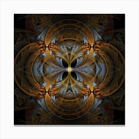 Fractal Art Abstract Pattern 4 Canvas Print