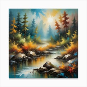 Autumn Forest 3 Canvas Print