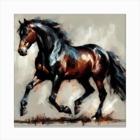 Horse Painting 3 Canvas Print