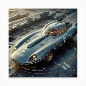 Futuristic Sports Car 1 Canvas Print