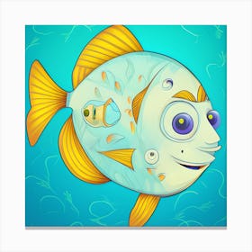 FishingFish01 Canvas Print