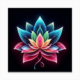 Lotus Flower 112 Canvas Print