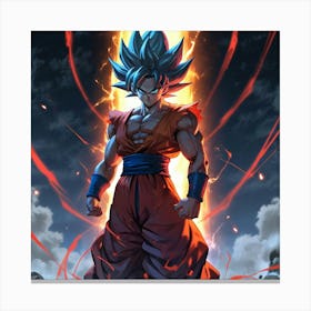 Dragon Ball Super 45 Canvas Print