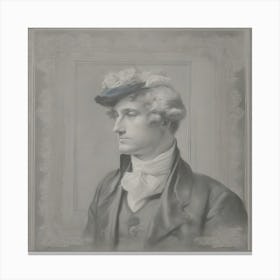 Portrait Of George Washington Canvas Print