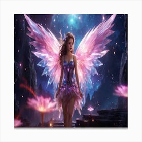 Pink Fairy Canvas Print