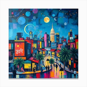 Night Canvas Print