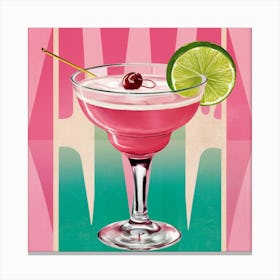 Pink Margarita Canvas Print