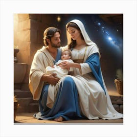 Birth Of Jesus 3 Canvas Print