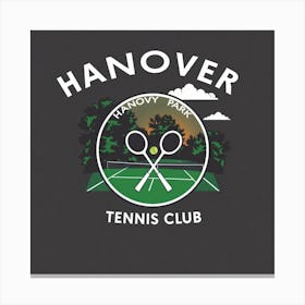 Hanover Tennis Club Canvas Print