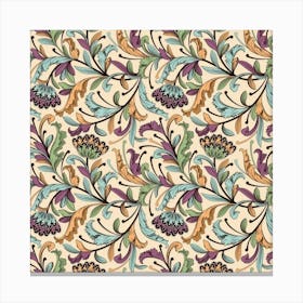 Floral Pattern 1 Canvas Print