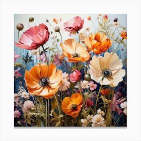 Poppies 4 Canvas Print