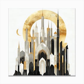 Cityscape 67 Canvas Print