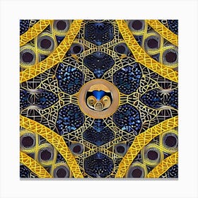 Slot Golden Mandala Canvas Print