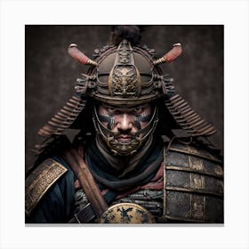 Guardian of Honor: Soul of the Samurai Canvas Print