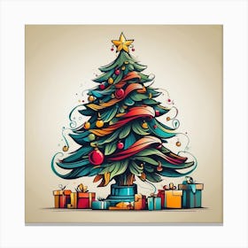 Christmas Tree 4 Canvas Print