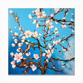 Almond Blossom (1) Canvas Print