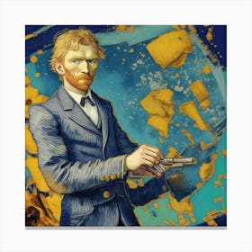 Dreamshaper V6 Van Gogh Thumbnail For Tiktok 1 Canvas Print