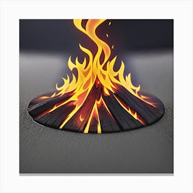 campFire Canvas Print