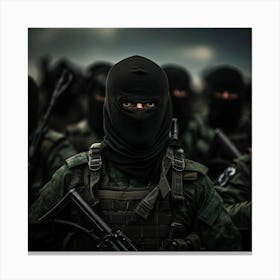 Hamas Palestine Canvas Print