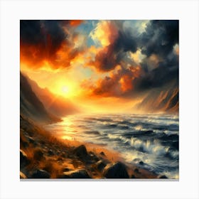 Tempestuous Beauty 11 1 Canvas Print