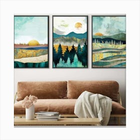 Landscape Painting Canvas Print