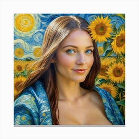 Sunflowers gh 2 Canvas Print