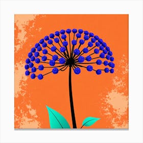 Blue Flower 11 Canvas Print