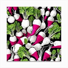 Radishes 41 Canvas Print