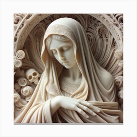 Virgin And Child 1 Canvas Print