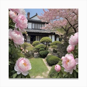 Japanese Garden Canvas Print