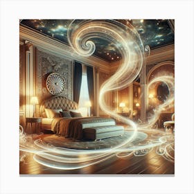 Dream Bedroom 2 Canvas Print