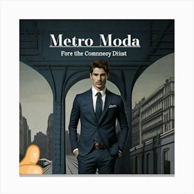 Metro moda Canvas Print