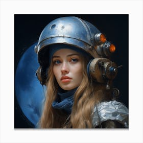 Sci-Fi Girl 1 Canvas Print