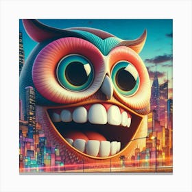 Owl City Canvas Print