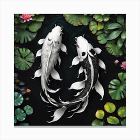 Koi Fish Canvas Print