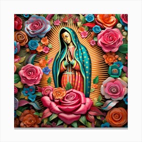 Virgin Of Guadalupe 8 Canvas Print