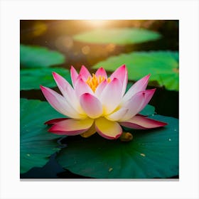 Lotus Flower 68 Canvas Print