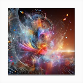 Abstract Fractal Art 1 Canvas Print