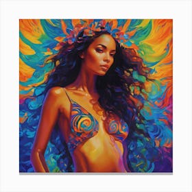 Sexy Woman Canvas Print