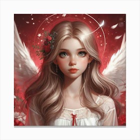 Angel Girl 3 Canvas Print