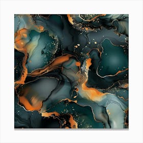 Gilded Marble (1) Canvas Print