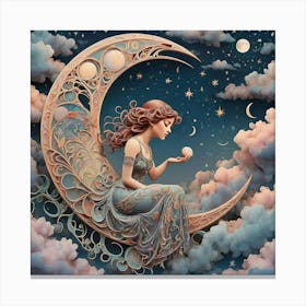 Moon 1 Canvas Print