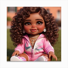 Nike Doll 13 Canvas Print